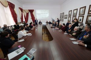 Астраханские патриоты приняли участие в работе круглого стола на тему «Непокоренный город»